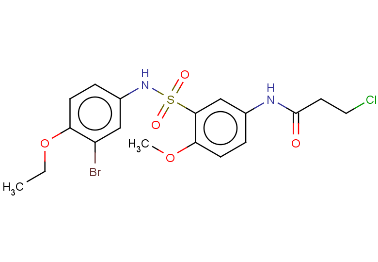 N-{3-[(3-bromo-4-ethoxyphenyl)sulfamoyl]-4-methoxyphenyl}-3-chloropropanamide
