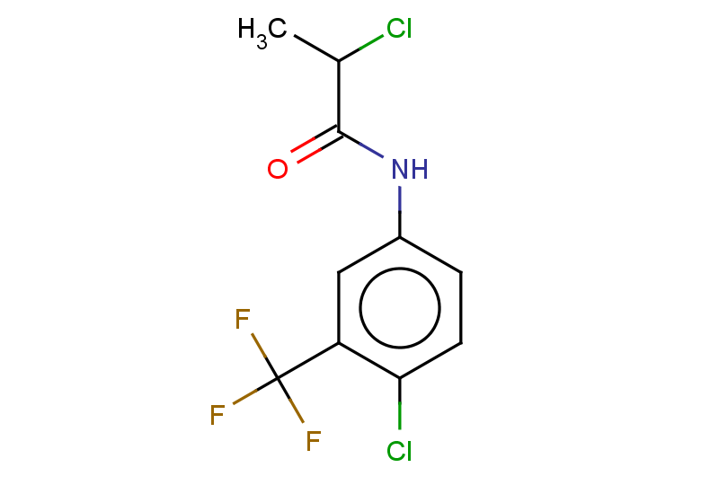 2-chloro-N-[4-chloro-3-(trifluoromethyl)phenyl]propanamide