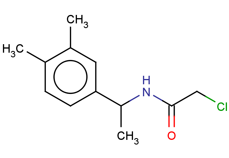 2-chloro-N-[1-(3,4-dimethylphenyl)ethyl]acetamide