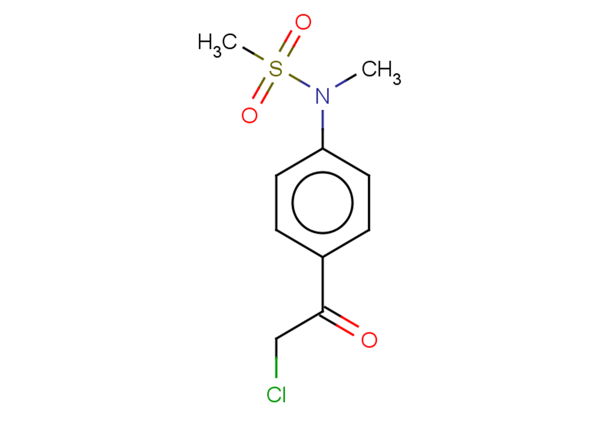 N-[4-(2-chloroacetyl)phenyl]-N-methylmethanesulfonamide