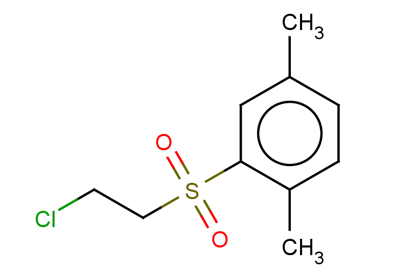 2-(2-chloroethanesulfonyl)-1,4-dimethylbenzene
