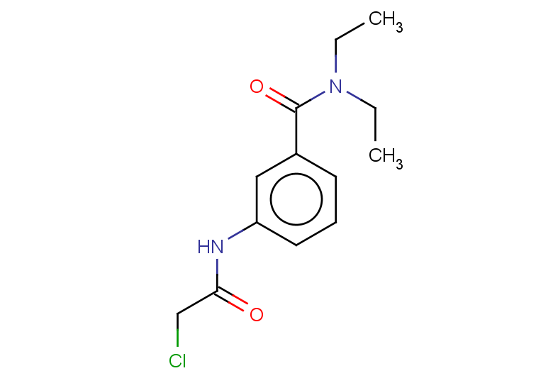 3-(2-chloroacetamido)-N,N-diethylbenzamide
