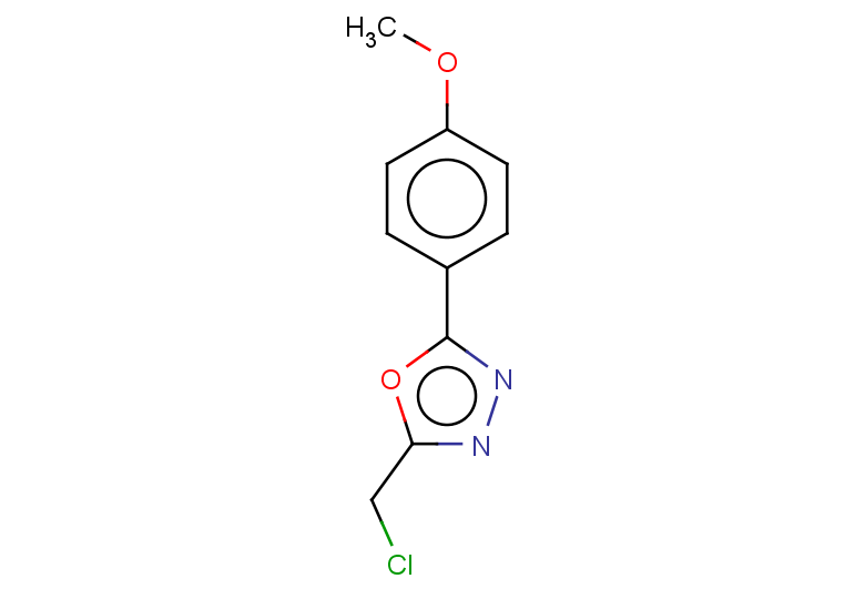 2-(chloromethyl)-5-(4-methoxyphenyl)-1,3,4-oxadiazole