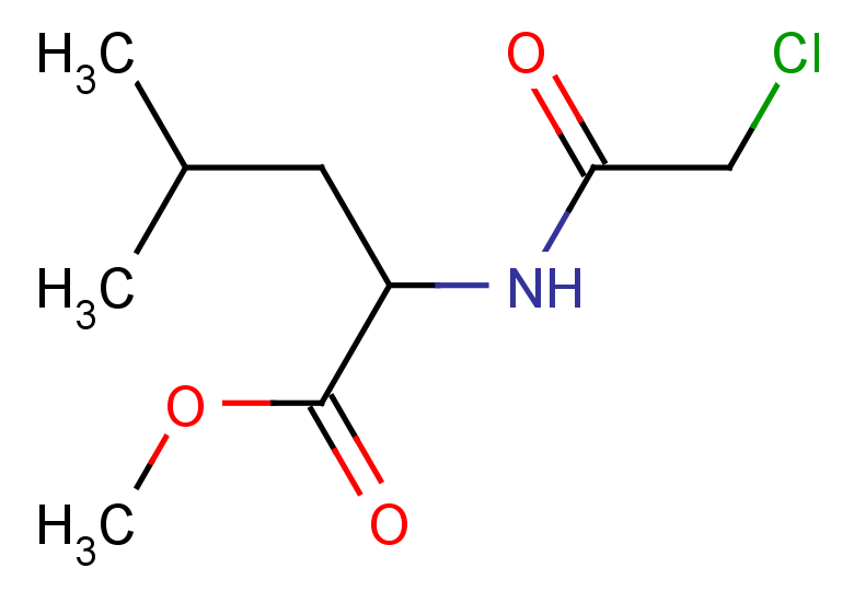 methyl 2-(2-chloroacetamido)-4-methylpentanoate