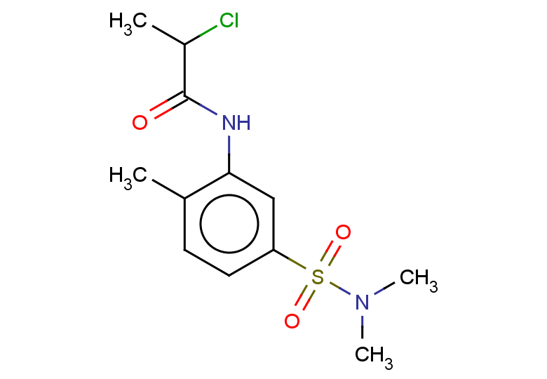 2-chloro-N-[5-(dimethylsulfamoyl)-2-methylphenyl]propanamide