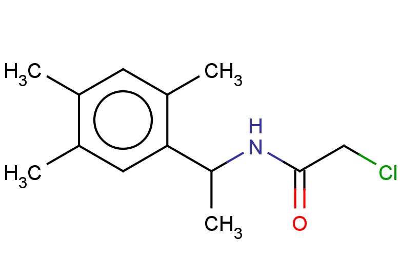 2-chloro-N-[1-(2,4,5-trimethylphenyl)ethyl]acetamide