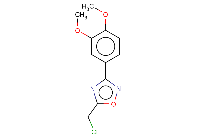 5-(chloromethyl)-3-(3,4-dimethoxyphenyl)-1,2,4-oxadiazole