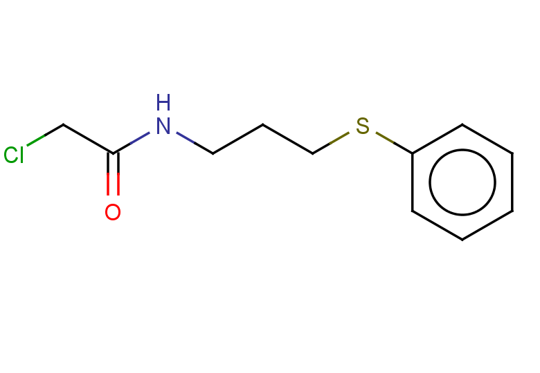 2-chloro-N-[3-(phenylsulfanyl)propyl]acetamide