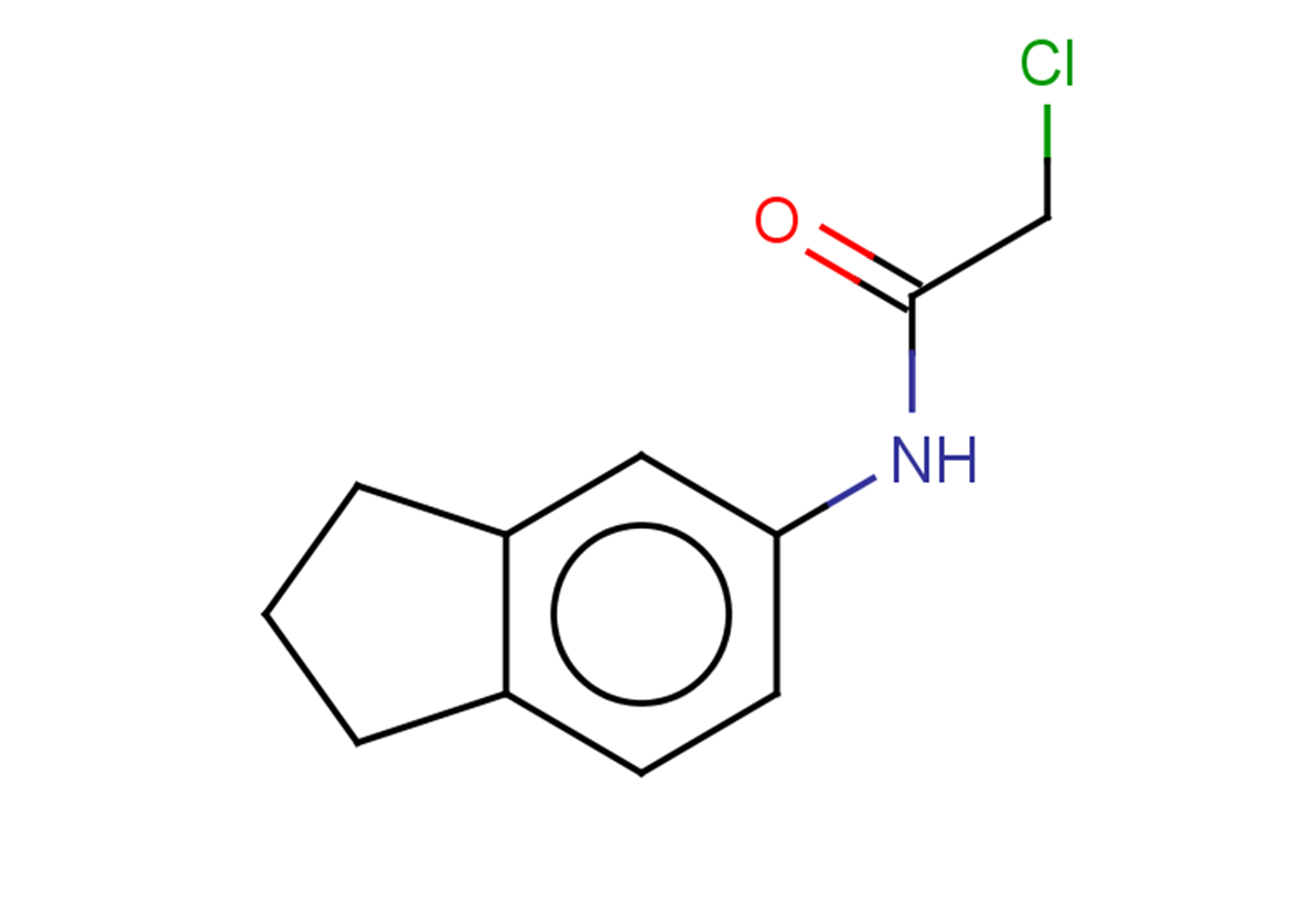 2-chloro-N-(2,3-dihydro-1H-inden-5-yl)acetamide