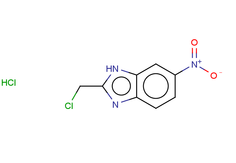 2-(chloromethyl)-6-nitro-1H-1,3-benzodiazole hydrochloride