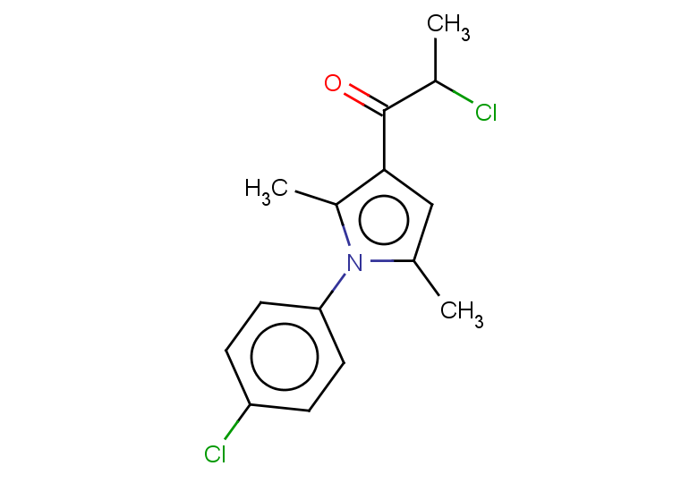 2-chloro-1-[1-(4-chlorophenyl)-2,5-dimethyl-1H-pyrrol-3-yl]propan-1-one