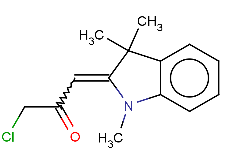 1-chloro-3-(1,3,3-trimethyl-2,3-dihydro-1H-indol-2-ylidene)propan-2-one
