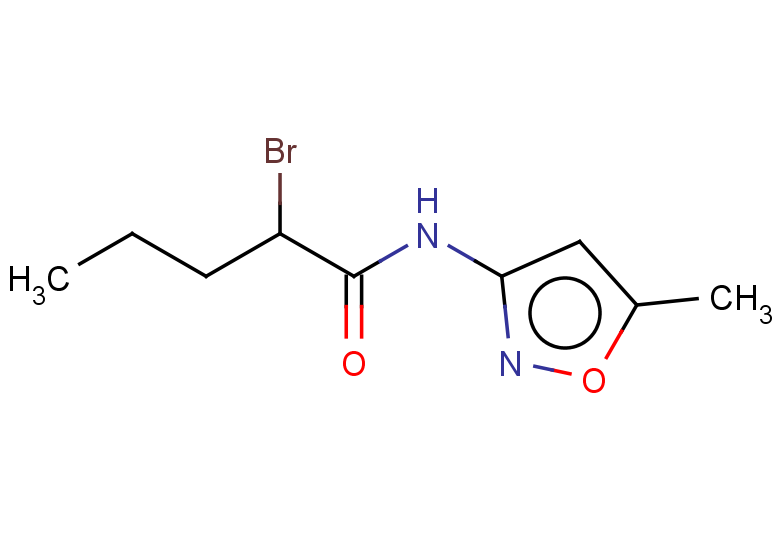2-bromo-N-(5-methyl-1,2-oxazol-3-yl)pentanamide