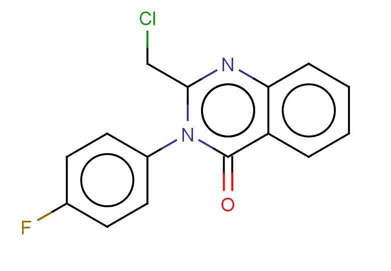 2-(chloromethyl)-3-(4-fluorophenyl)-3,4-dihydroquinazolin-4-one
