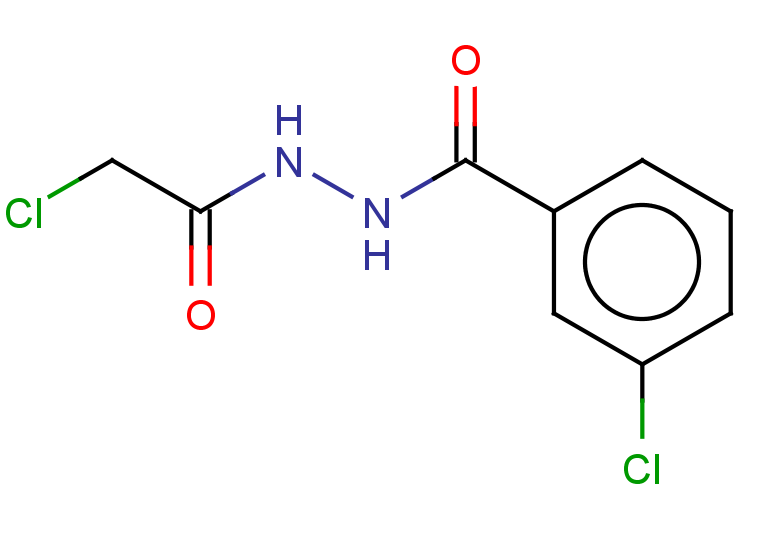 3-chloro-N'-(2-chloroacetyl)benzohydrazide