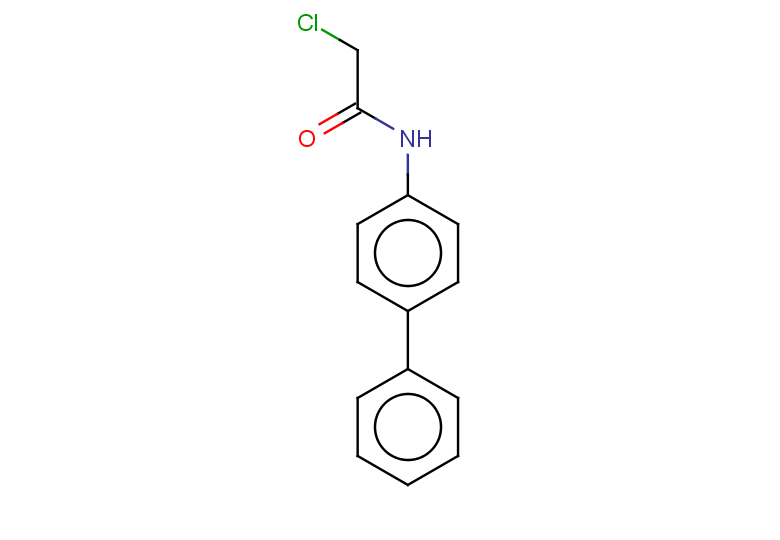 2-chloro-N-(4-phenylphenyl)acetamide