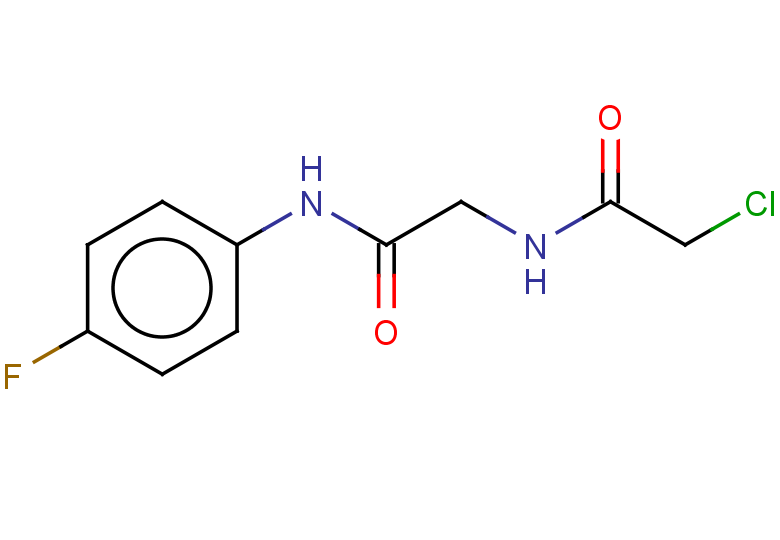 2-chloro-N-{[(4-fluorophenyl)carbamoyl]methyl}acetamide