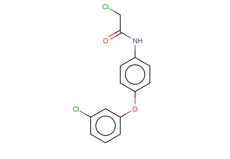 2-chloro-N-[4-(3-chlorophenoxy)phenyl]acetamide