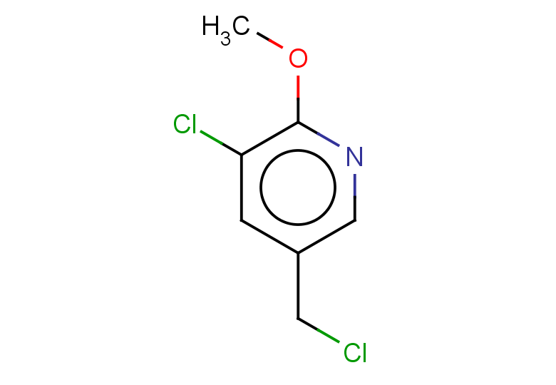 3-chloro-5-(chloromethyl)-2-methoxypyridine