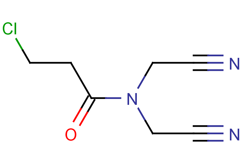 3-chloro-N,N-bis(cyanomethyl)propanamide