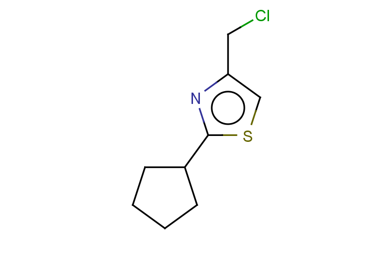 4-(chloromethyl)-2-cyclopentyl-1,3-thiazole