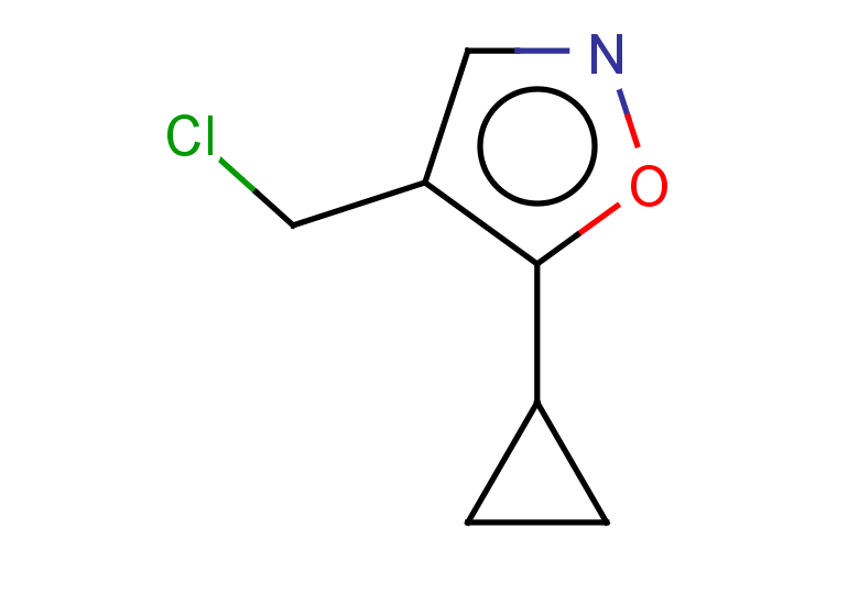 4-(chloromethyl)-5-cyclopropyl-1,2-oxazole