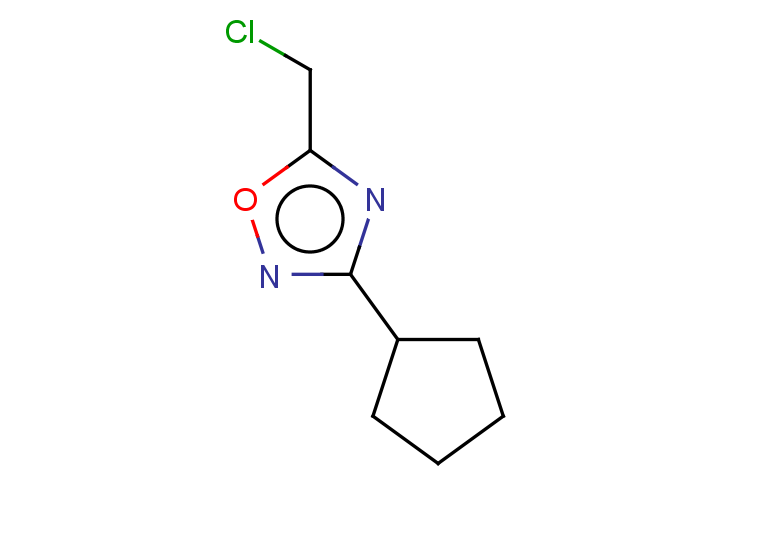 5-(chloromethyl)-3-cyclopentyl-1,2,4-oxadiazole