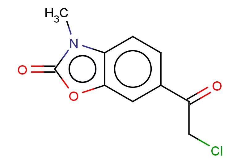 6-(2-chloroacetyl)-3-methyl-2,3-dihydro-1,3-benzoxazol-2-one