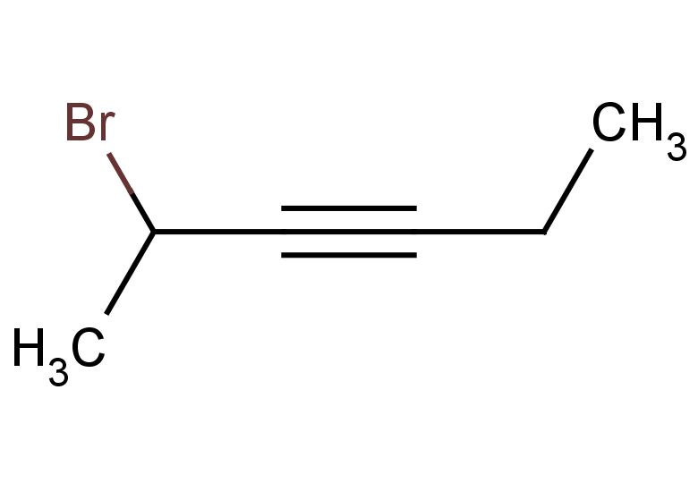 2-bromohex-3-yne