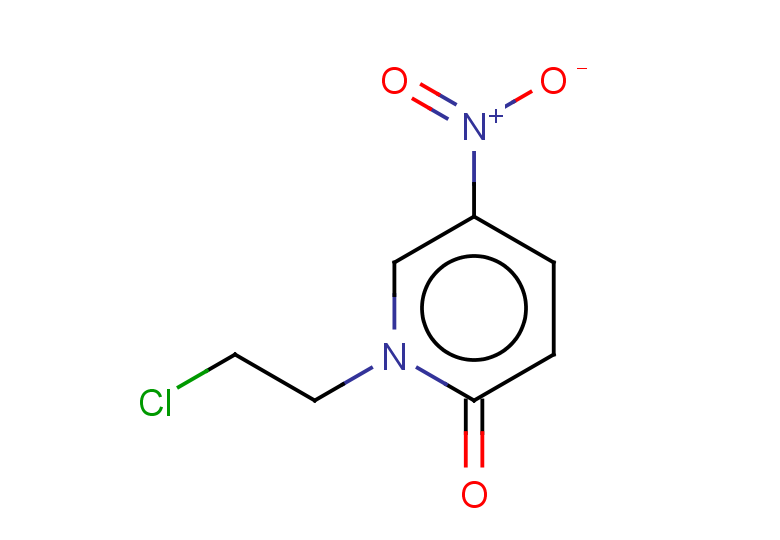 1-(2-chloroethyl)-5-nitro-1,2-dihydropyridin-2-one