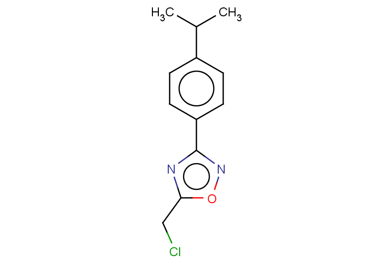 5-(chloromethyl)-3-[4-(propan-2-yl)phenyl]-1,2,4-oxadiazole