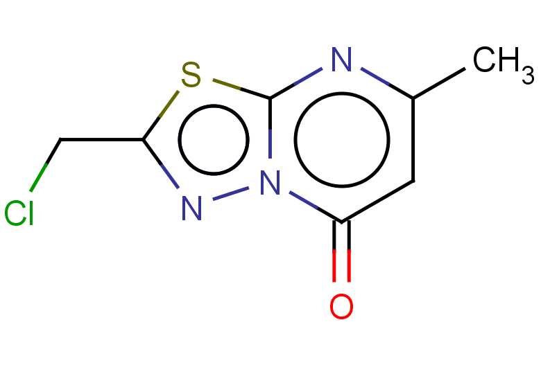 2-(chloromethyl)-7-methyl-5H-[1,3,4]thiadiazolo[3,2-a]pyrimidin-5-one