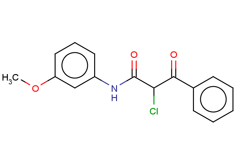 2-chloro-N-(3-methoxyphenyl)-3-oxo-3-phenylpropanamide