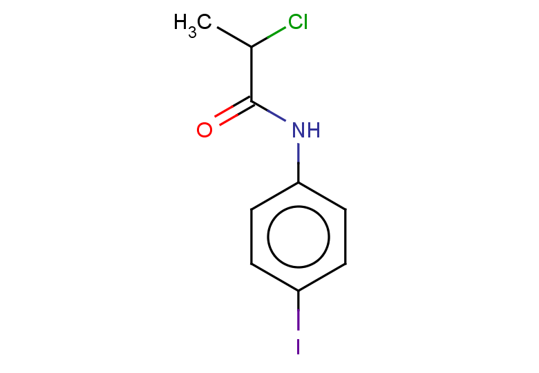 2-chloro-N-(4-iodophenyl)propanamide