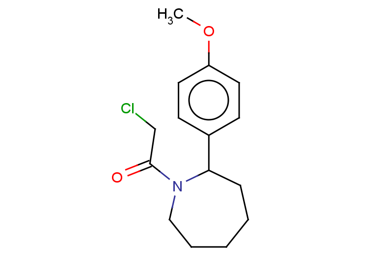 2-chloro-1-[2-(4-methoxyphenyl)azepan-1-yl]ethan-1-one