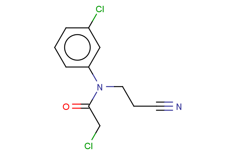 2-chloro-N-(3-chlorophenyl)-N-(2-cyanoethyl)acetamide