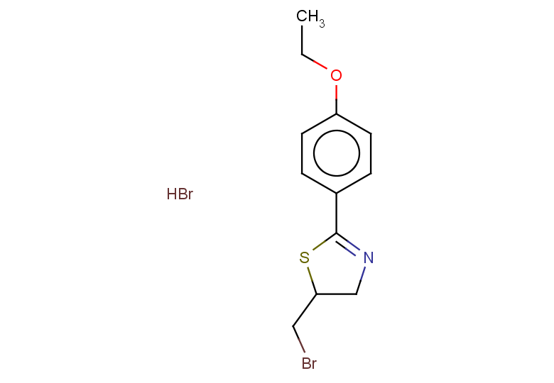 5-(bromomethyl)-2-(4-ethoxyphenyl)-4,5-dihydro-1,3-thiazole hydrobromide
