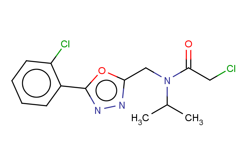 2-chloro-N-{[5-(2-chlorophenyl)-1,3,4-oxadiazol-2-yl]methyl}-N-(propan-2-yl)acetamide