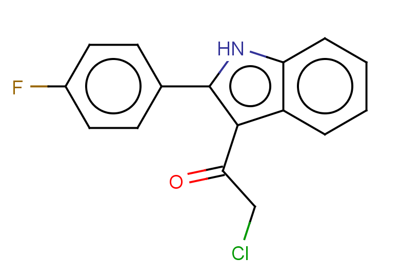 2-chloro-1-[2-(4-fluorophenyl)-1H-indol-3-yl]ethan-1-one