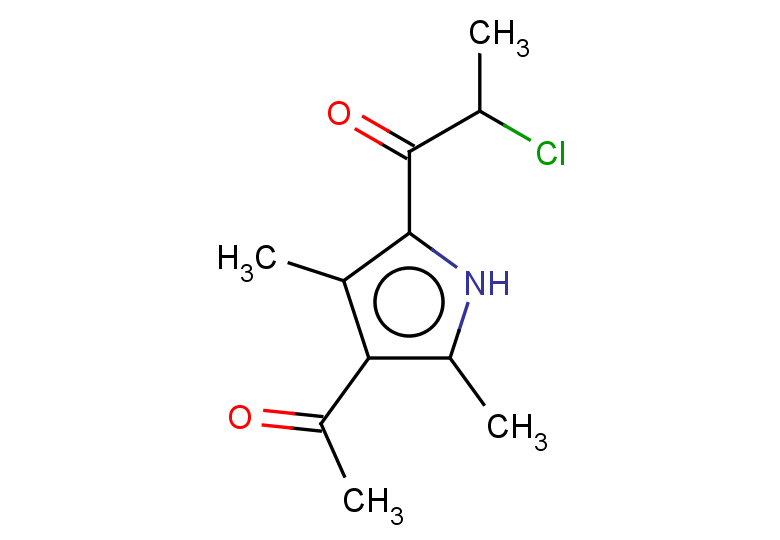 1-(4-acetyl-3,5-dimethyl-1H-pyrrol-2-yl)-2-chloropropan-1-one