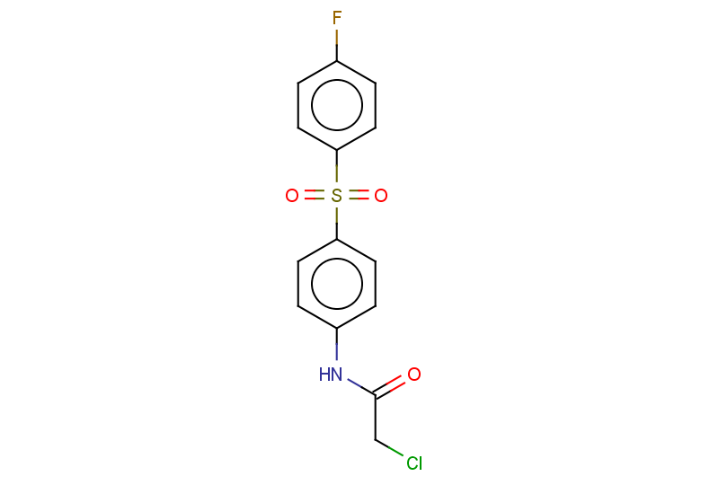 2-chloro-N-[4-(4-fluorobenzenesulfonyl)phenyl]acetamide