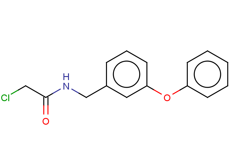 2-chloro-N-[(3-phenoxyphenyl)methyl]acetamide
