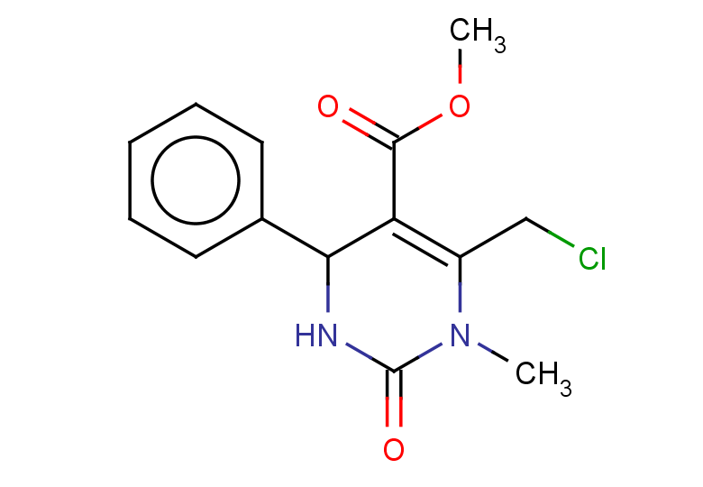 methyl 6-(chloromethyl)-1-methyl-2-oxo-4-phenyl-1,2,3,4-tetrahydropyrimidine-5-carboxylate