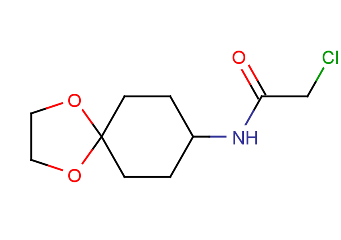2-chloro-N-{1,4-dioxaspiro[4.5]decan-8-yl}acetamide