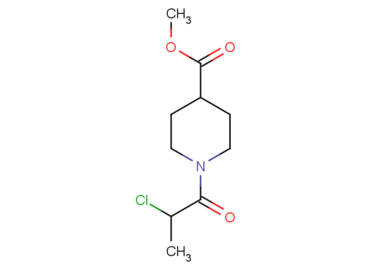 methyl 1-(2-chloropropanoyl)piperidine-4-carboxylate