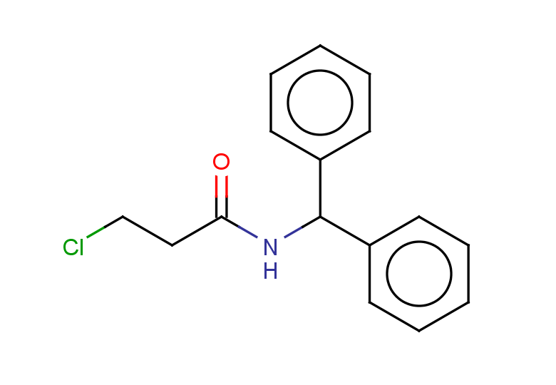 3-chloro-N-(diphenylmethyl)propanamide