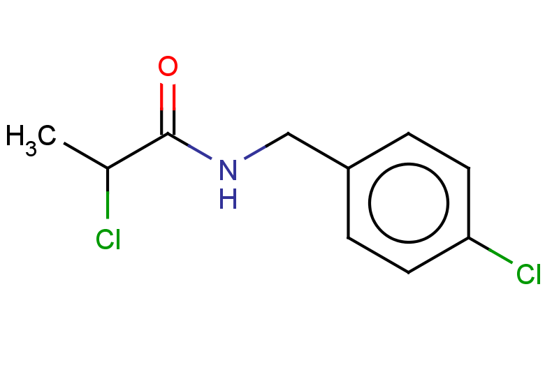 2-chloro-N-[(4-chlorophenyl)methyl]propanamide