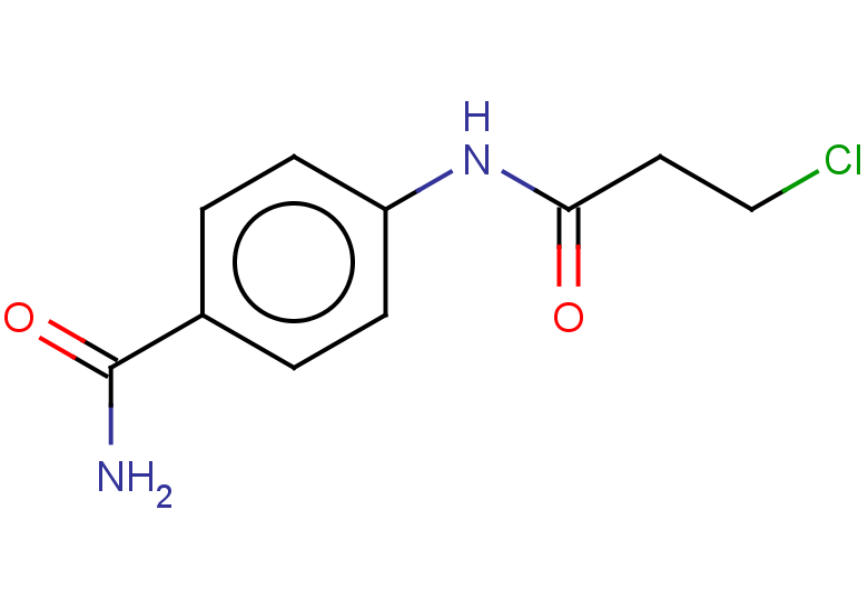 4-(3-chloropropanamido)benzamide