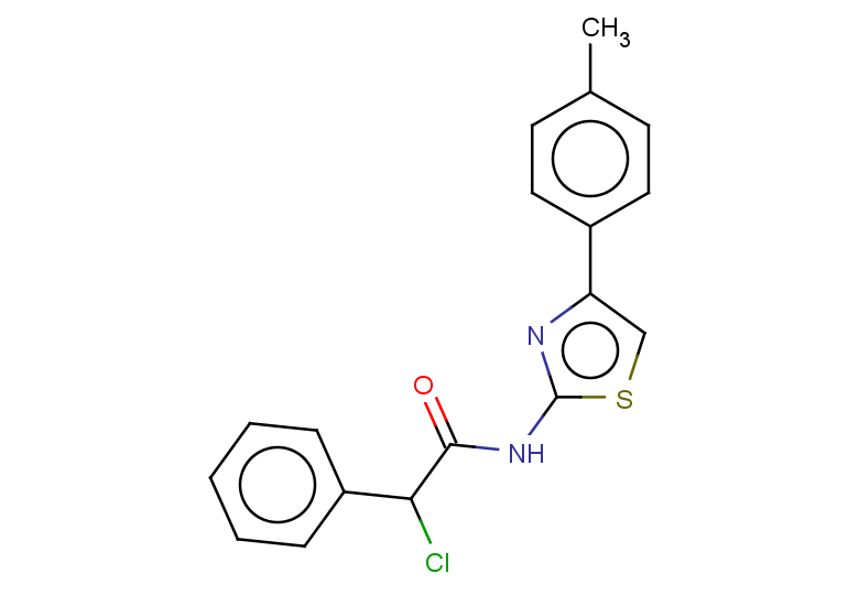 2-chloro-N-[4-(4-methylphenyl)-1,3-thiazol-2-yl]-2-phenylacetamide