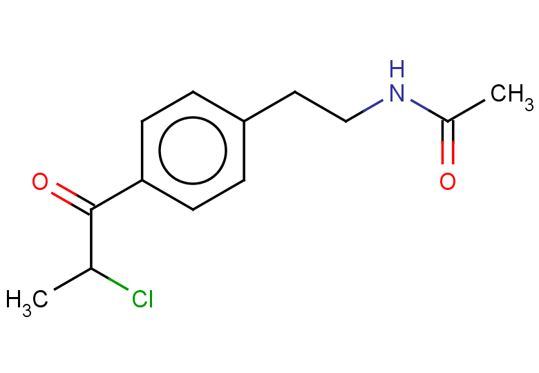 N-{2-[4-(2-chloropropanoyl)phenyl]ethyl}acetamide